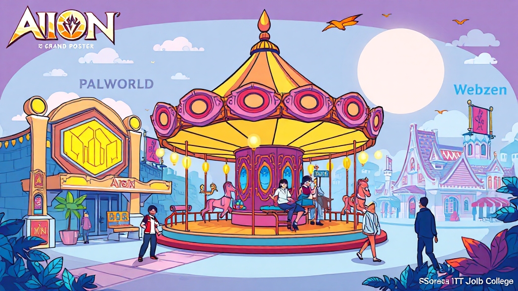 놓치면 후회할 부스별 특징! (cartoon 스타일)