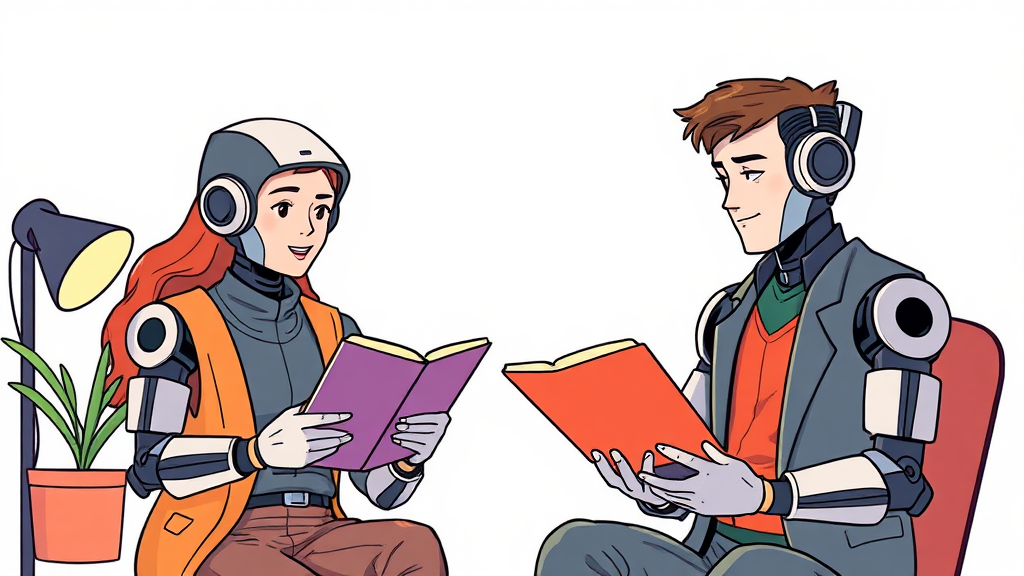 AI 아바타와 함께하는 영상 제작: 실제 사용법 및 팁 (illustration 스타일)