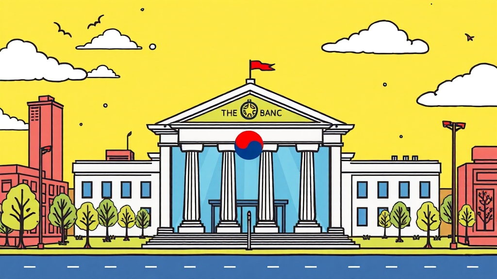 한국의 CBDC 추진 현황 및 전망 (cartoon 스타일)