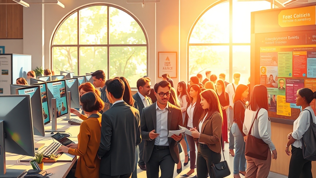 워크넷 구인구직 소개 (realistic 스타일)