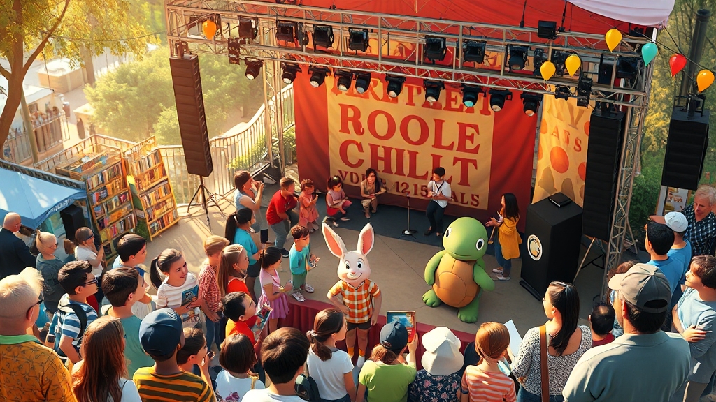 어린이를 위한 특별 프로그램 (realistic 스타일)