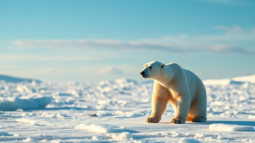 멸종 위기, 왜 늘어날까요? (realistic 스타일)