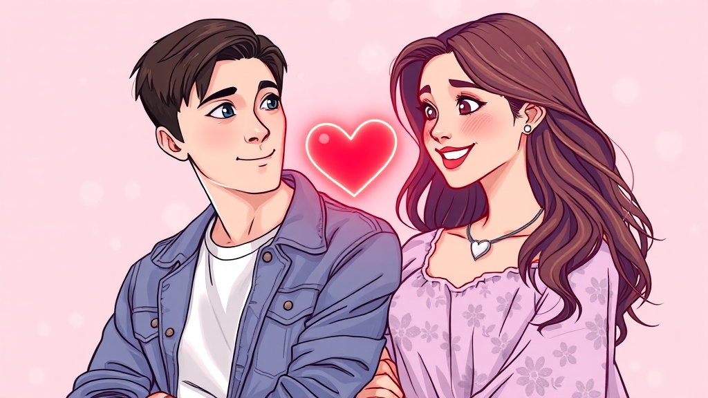 카톡, 연애 스타일 지표? (illustration 스타일)