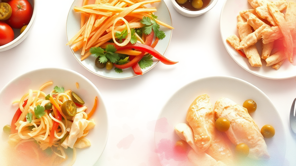 히카마 먹는 법: 다양한 활용법 (watercolor 스타일)