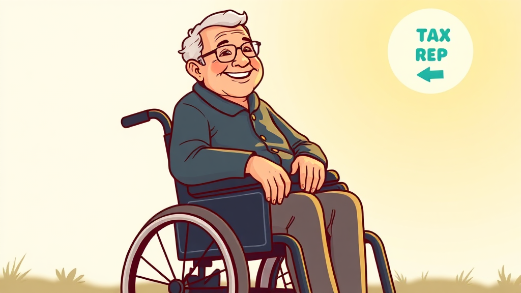 공제 가능한 요양원 비용 항목 (cartoon 스타일)