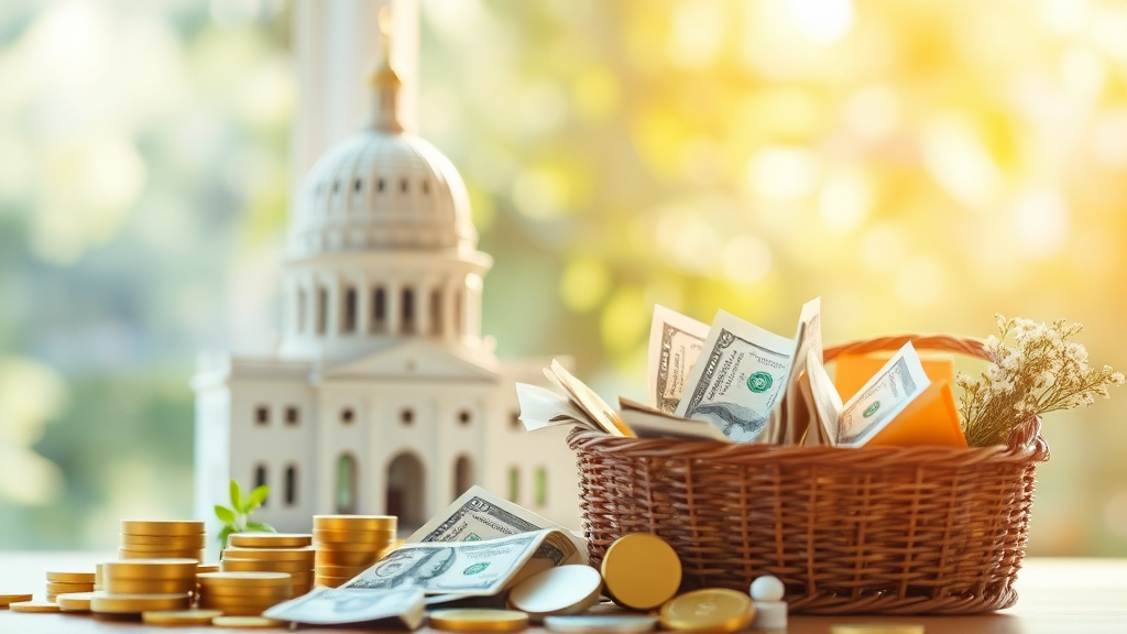 어려운 경제 상황 극복을 위한 정부의 선택 (realistic 스타일)