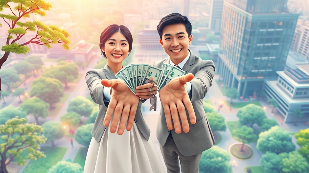 다른 주거 지원 혜택과 중복 수혜 (illustration 스타일)
