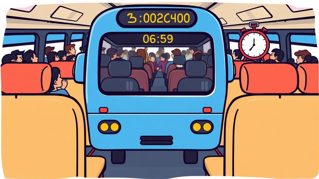 예매 성공 전략 (cartoon 스타일)