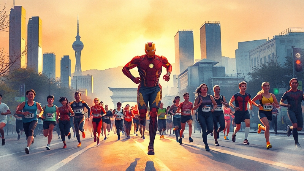 마블런 2025: 상세 일정 공개 (watercolor 스타일)