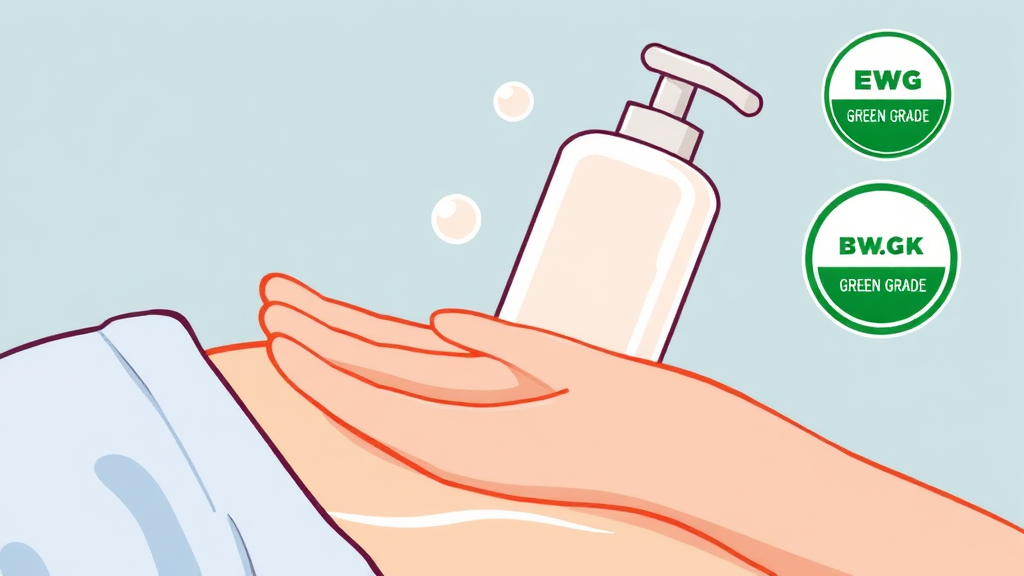 바디로션 선택, 3가지 핵심 고려사항 (cartoon 스타일)