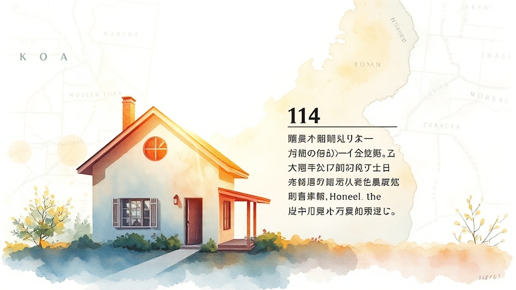 전입신고, 왜 해야 할까요? (watercolor 스타일)