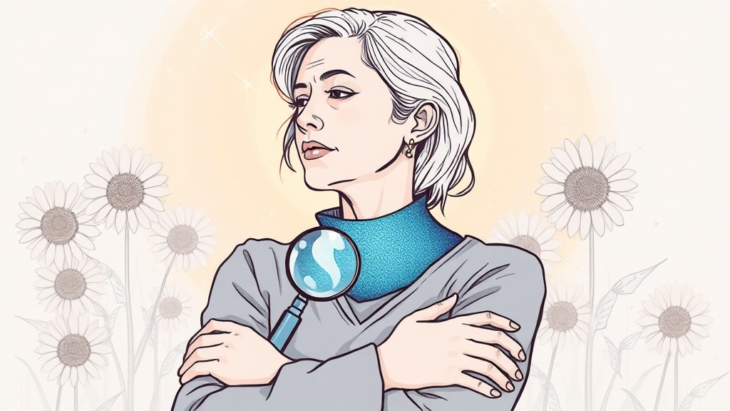 조기 발견이 중요한 이유 (illustration 스타일)