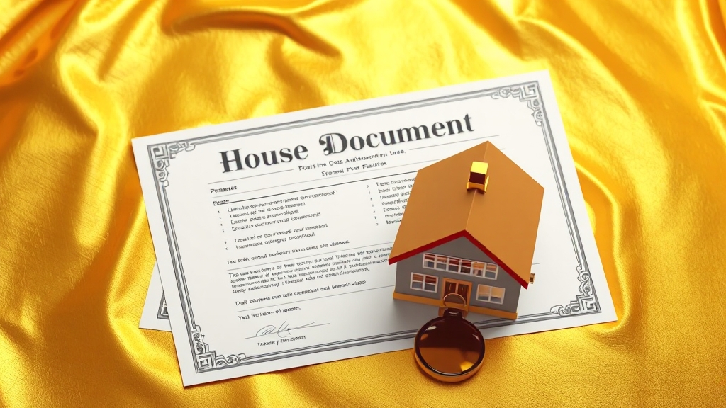 등기권리증, 왜 중요할까요? (realistic 스타일)