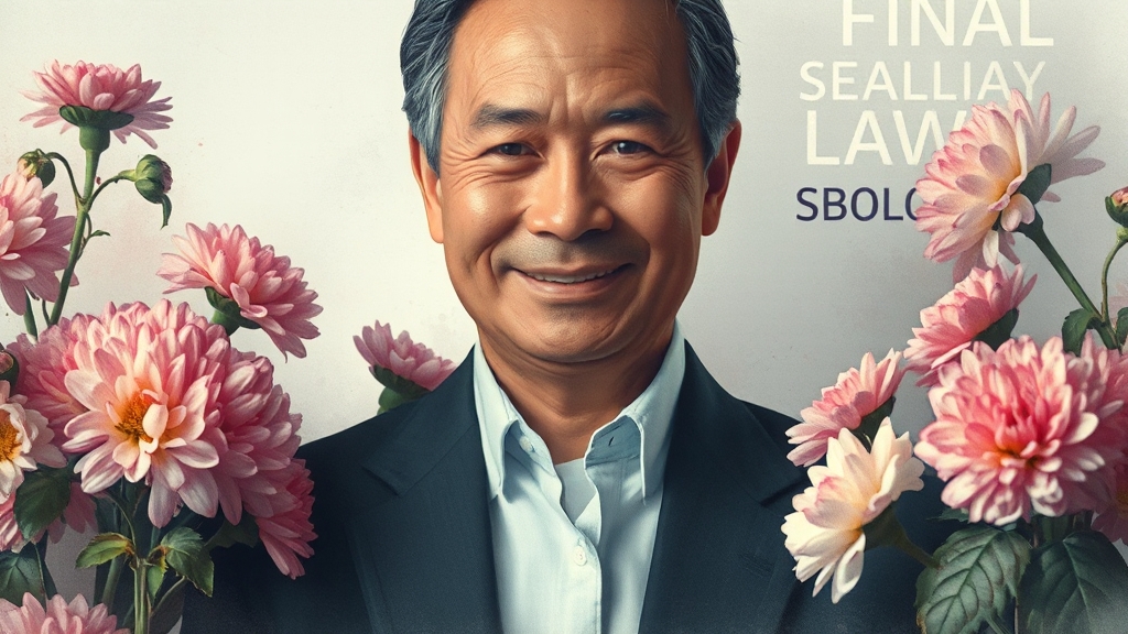 추모 물결, 마지막 인사 (watercolor 스타일)