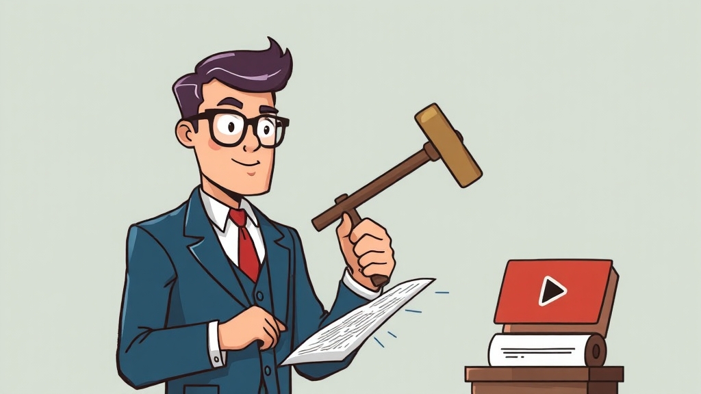 저작권 침해 신고 및 대응 절차 (illustration 스타일)