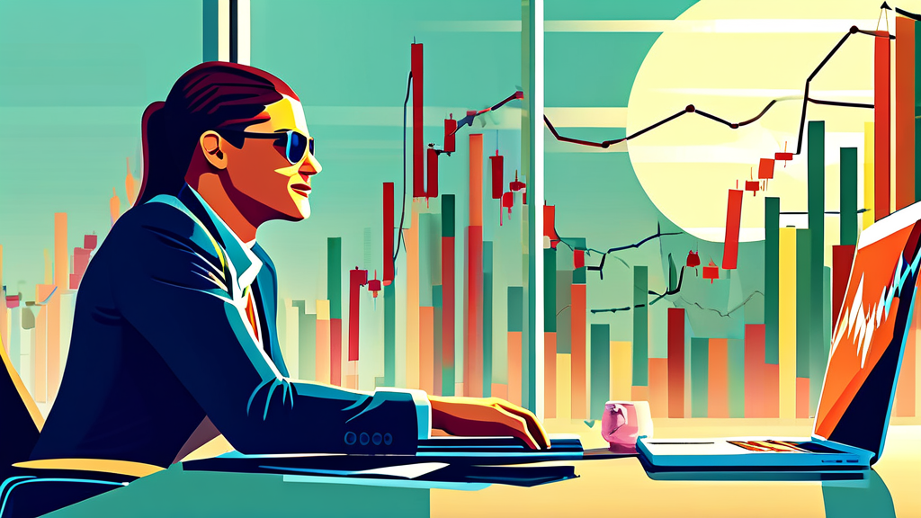 과거 사례로 본 전쟁과 주식 시장의 움직임 (illustration 스타일)