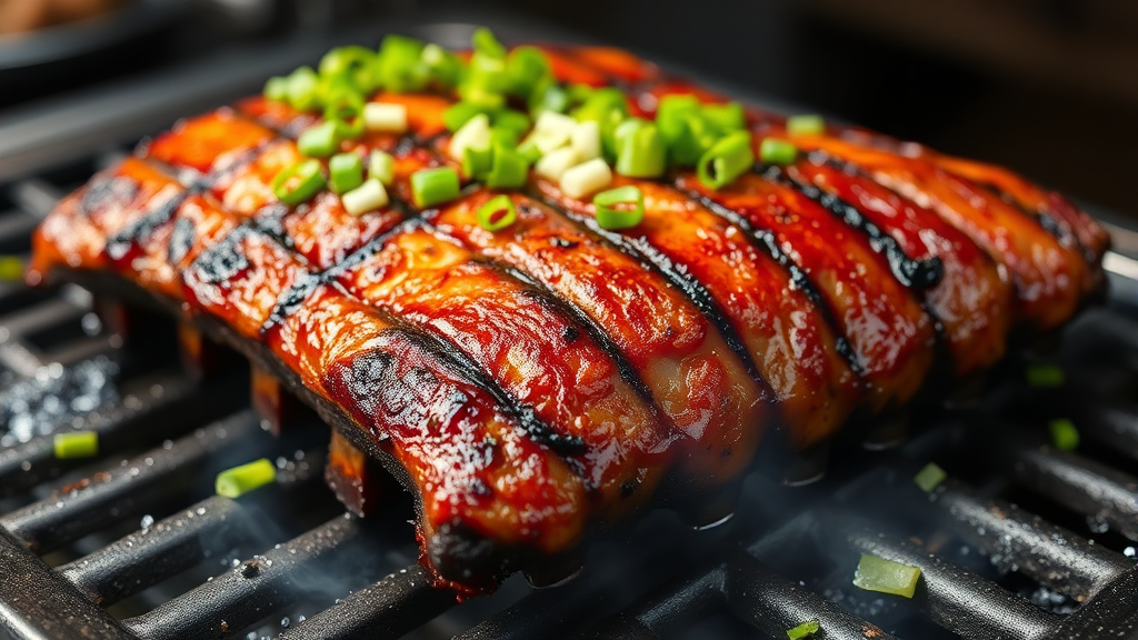 라갈비, 맛있게 굽는 법 (realistic 스타일)