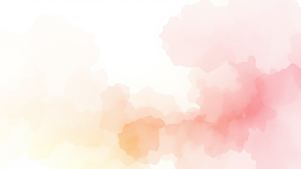 미래 채용 시장 대비: 개인 노력 & 준비 (watercolor 스타일)