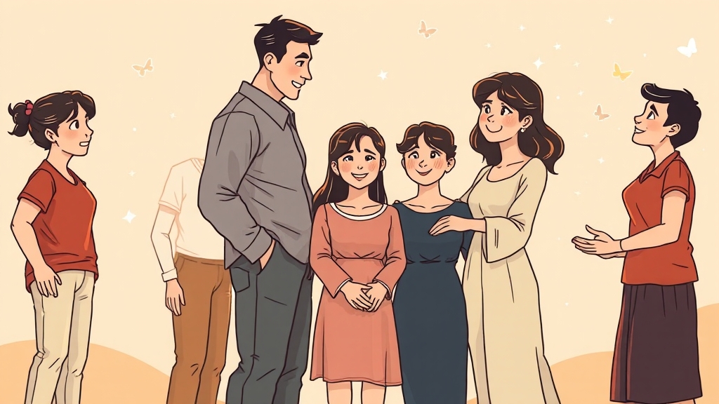 상황별 해석과 메시지 (cartoon 스타일)