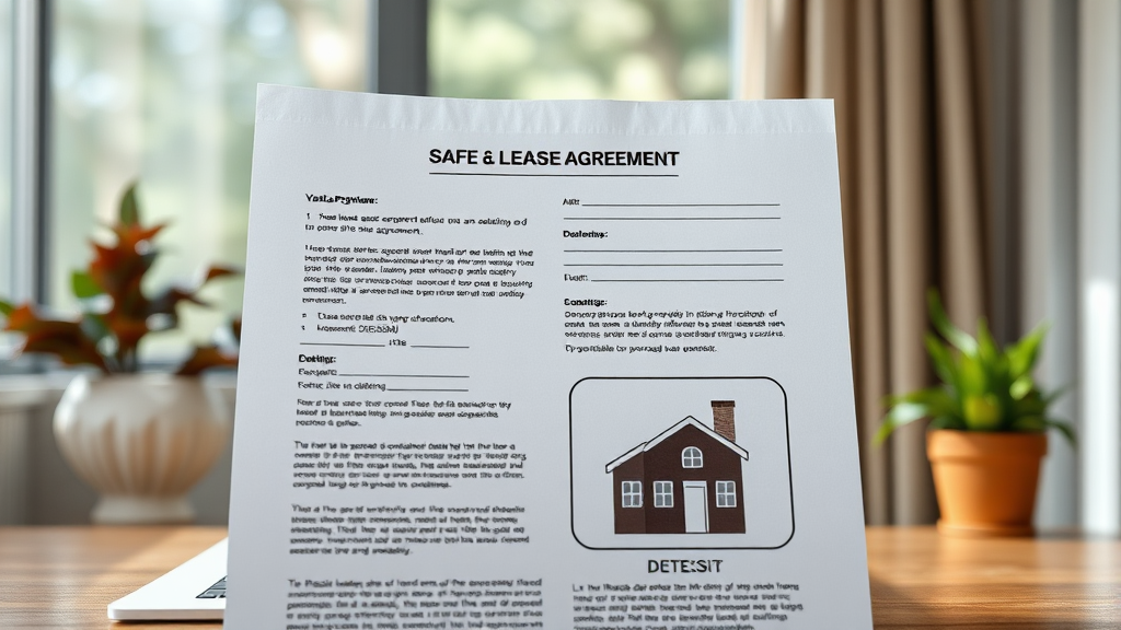 임대차 계약서, 다운로드부터 작성까지 완벽 가이드 (realistic 스타일)