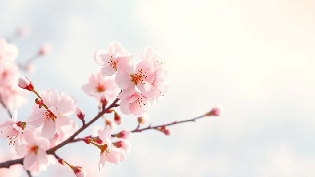 실패 없는 벚꽃 여행을 위한 꿀팁 (watercolor 스타일)