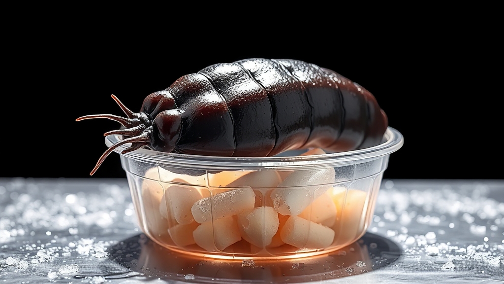 해삼 보관법 (realistic 스타일)