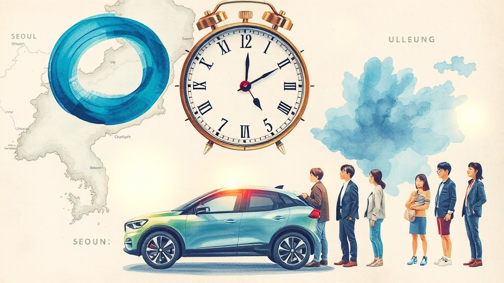 지역별 혜택, 얼마나 다를까? (watercolor 스타일)