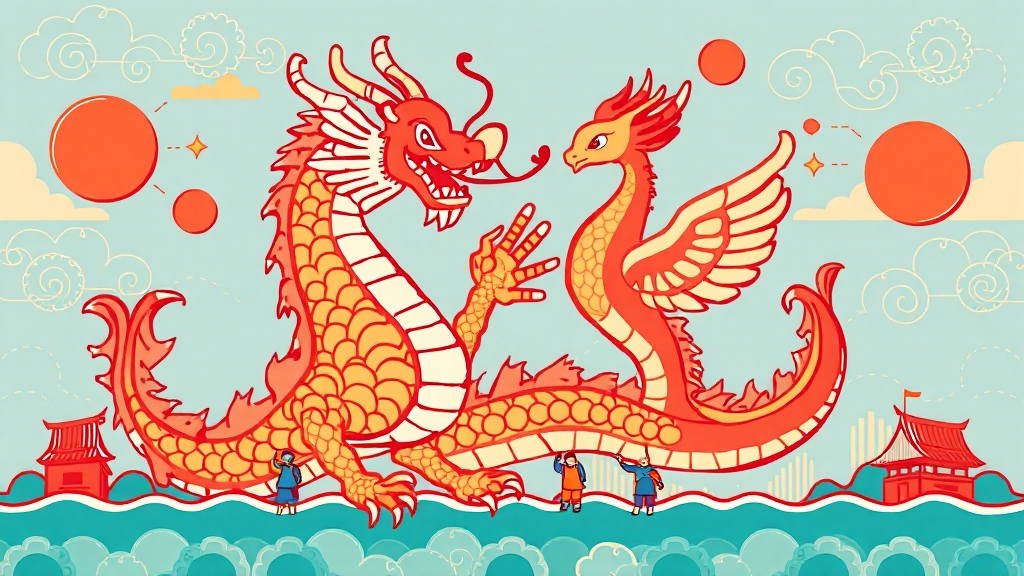 한중 관계, 현재와 미래는? (cartoon 스타일)