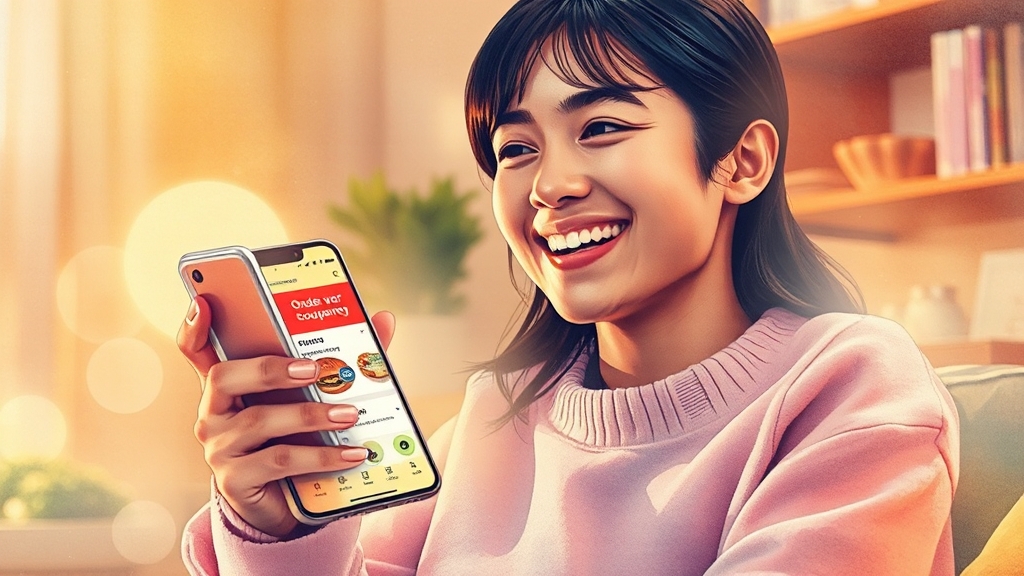 카톡 선물 배민 쿠폰 사용법 (watercolor 스타일)