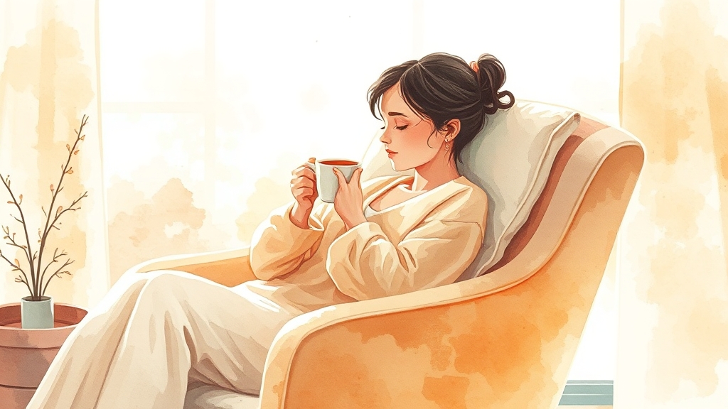 눈떨림 완화 & 예방: 생활 습관 (watercolor 스타일)