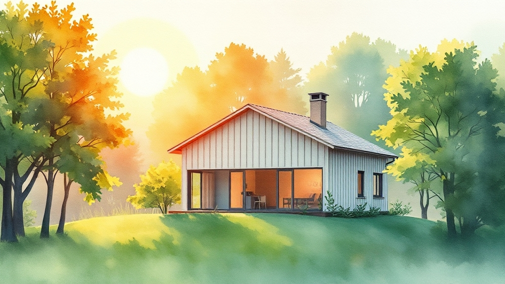 친환경 보일러 지원, 왜 중요할까요? (watercolor 스타일)