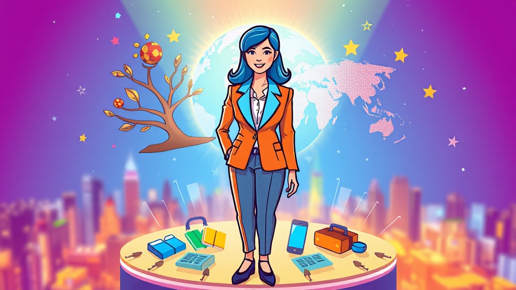 성공적인 운영 전략 (cartoon 스타일)