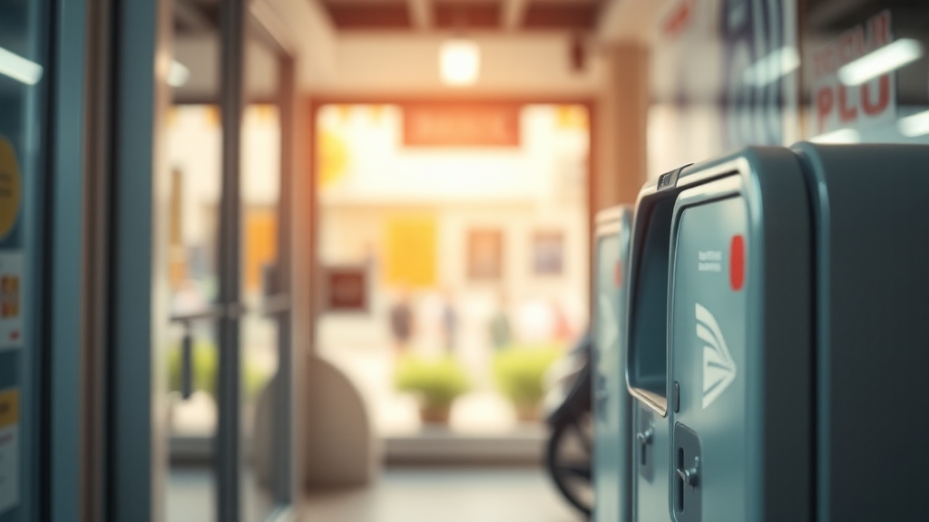 인터넷 우체국 소개 (realistic 스타일)