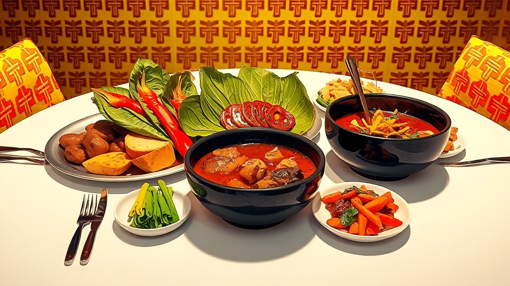 호박잎 활용 건강 레시피 (popart 스타일)