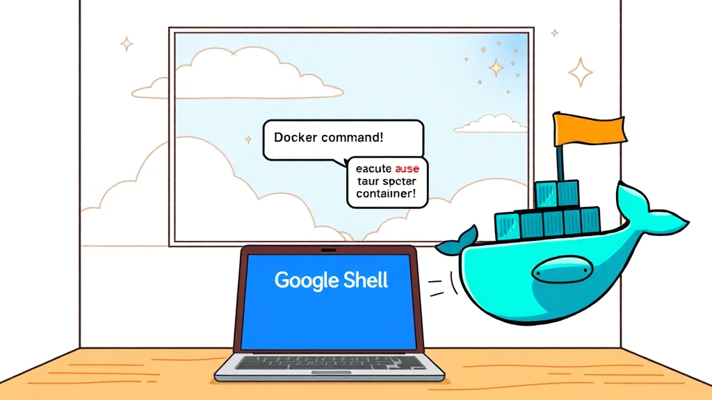 Google Cloud Shell과 Docker 활용하기 (cartoon 스타일) (재시도)
