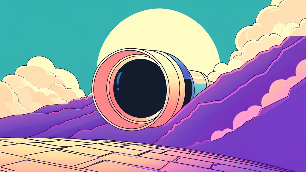 백내장, 무엇이 문제일까요? (illustration 스타일)