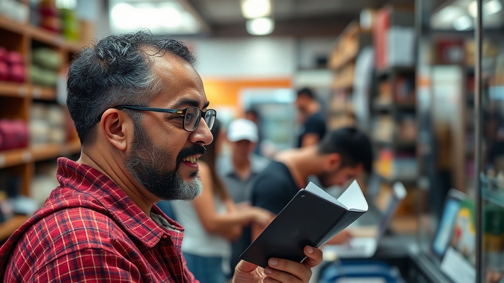 마이너스 통장 활용 전략 (realistic 스타일)