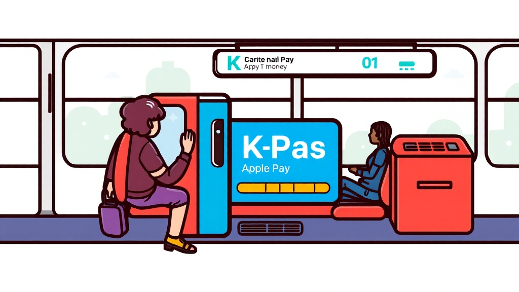 K-패스 환급 조건 및 혜택 (cartoon 스타일)