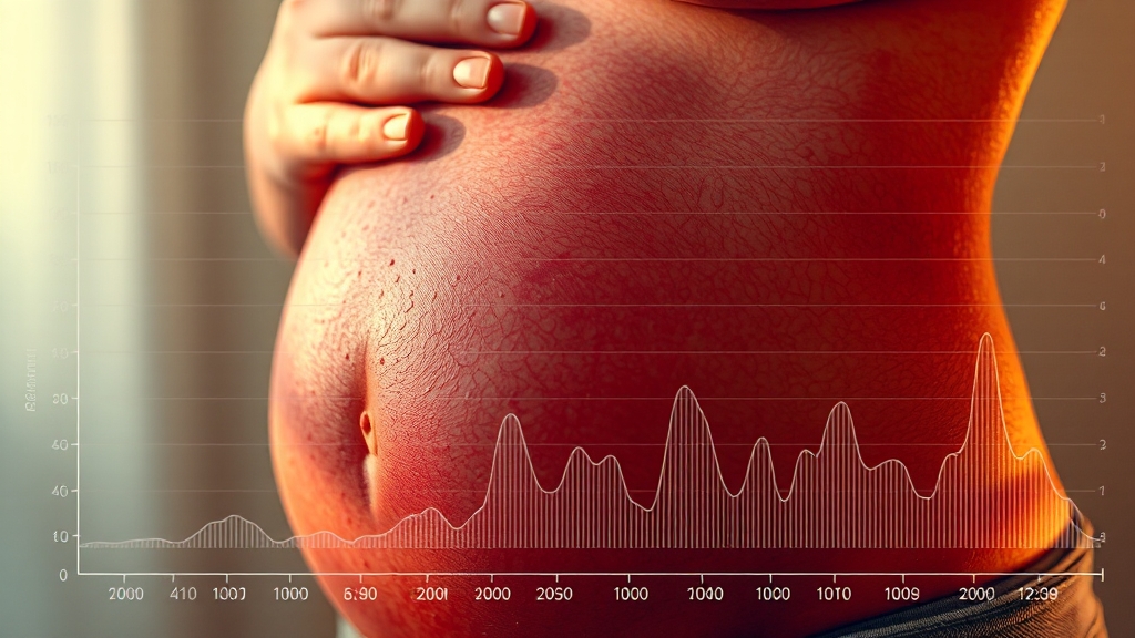 임신소양증 원인 분석 (realistic 스타일)