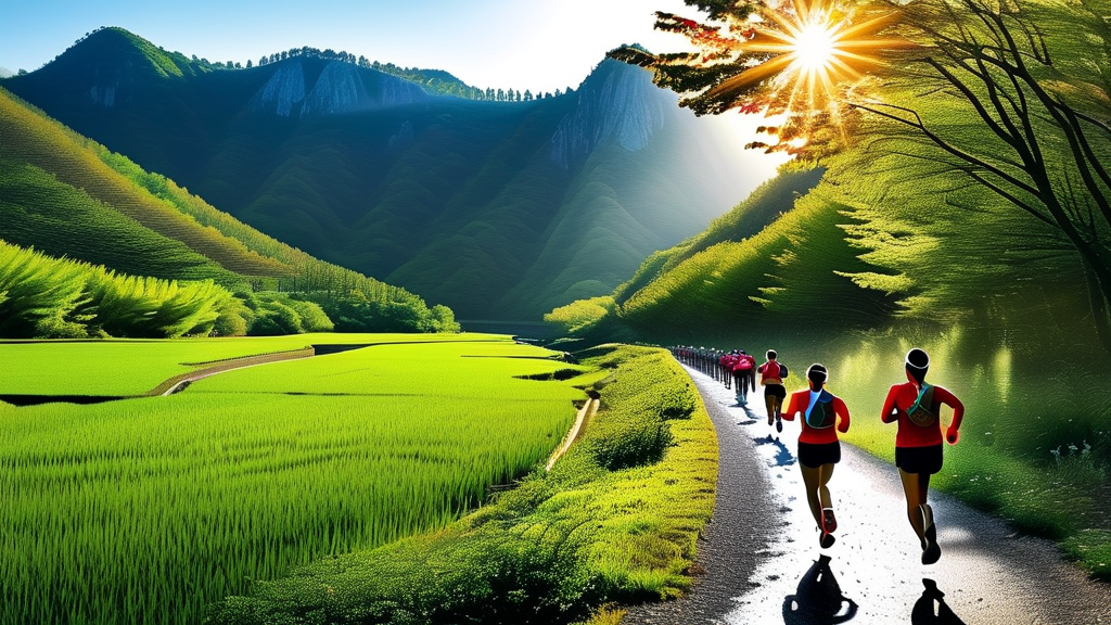 축제 코스 및 주요 즐길 거리 (realistic 스타일)