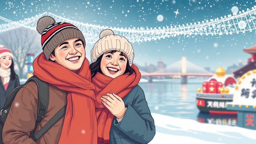 교통 및 편의시설 안내 (illustration 스타일)