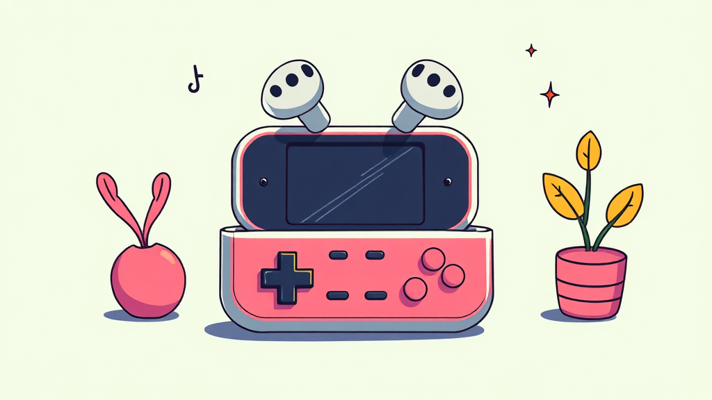 다양한 갤럭시 버즈4 케이스 디자인 탐구 (illustration 스타일)