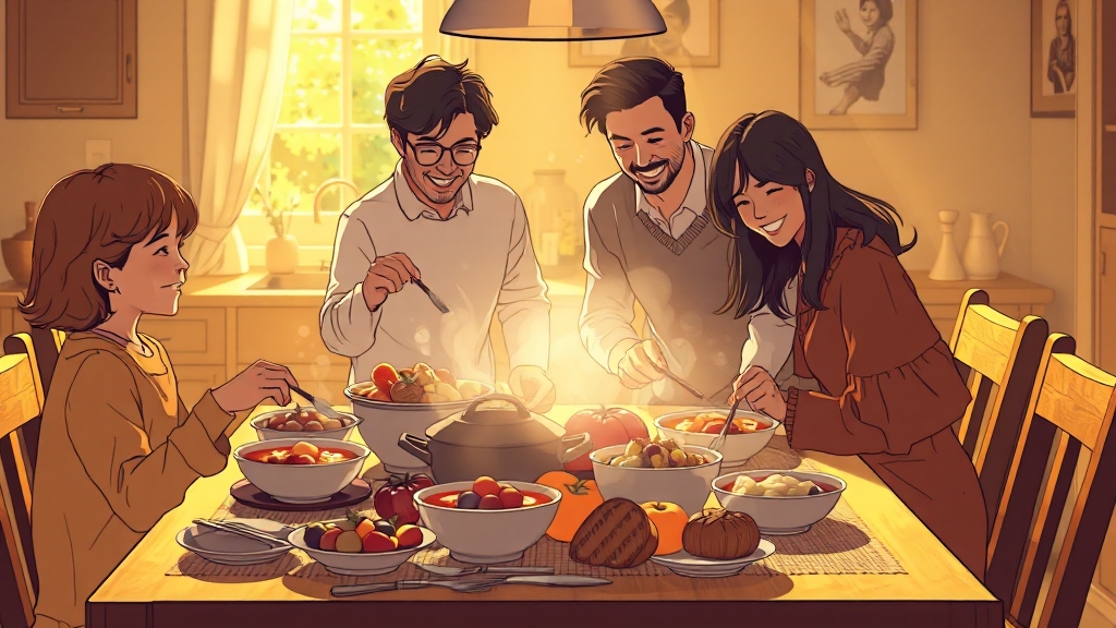 꿈속 인물에 따른 해석 (illustration 스타일)