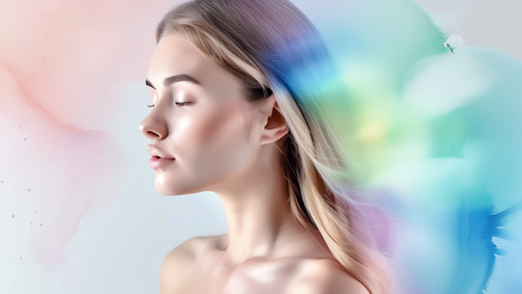 안전하고 효과적인 여드름 압출 시술 가이드 (watercolor 스타일)