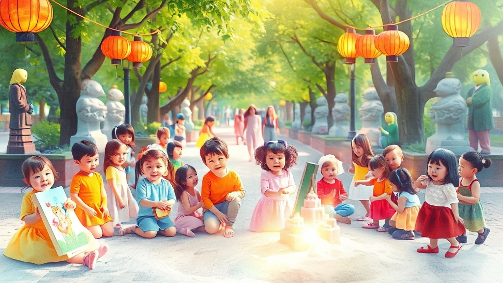 어린이날 행사 개요 (watercolor 스타일)