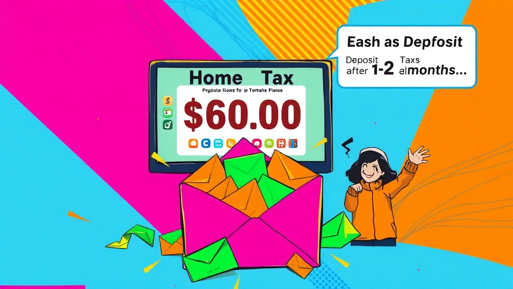 환급, 이렇게 받으세요! (popart 스타일)