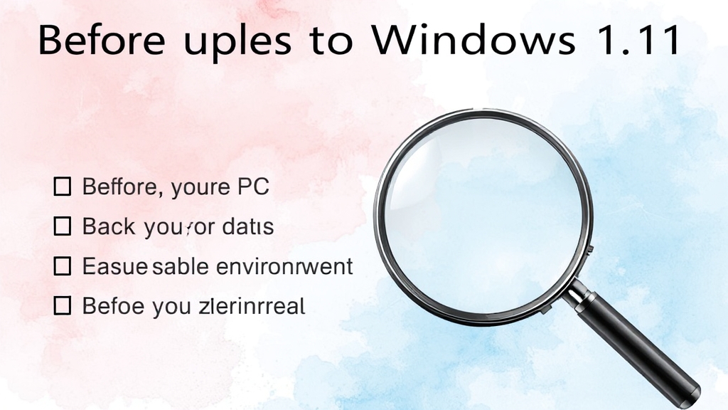 업데이트 전 필수 확인 사항 (watercolor 스타일)