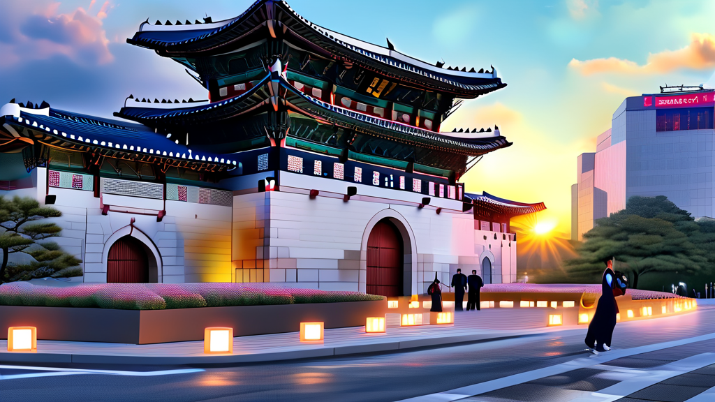 한국 문화 관심 증가와 다큐멘터리 공개 예정 (realistic 스타일)