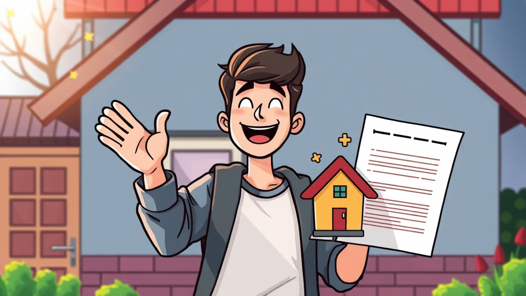 청년월세지원금 파헤치기 (cartoon 스타일)