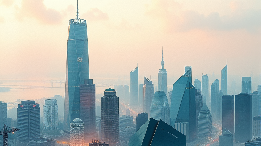 롯데지주, 미래 성장 동력은 무엇일까? (watercolor 스타일)